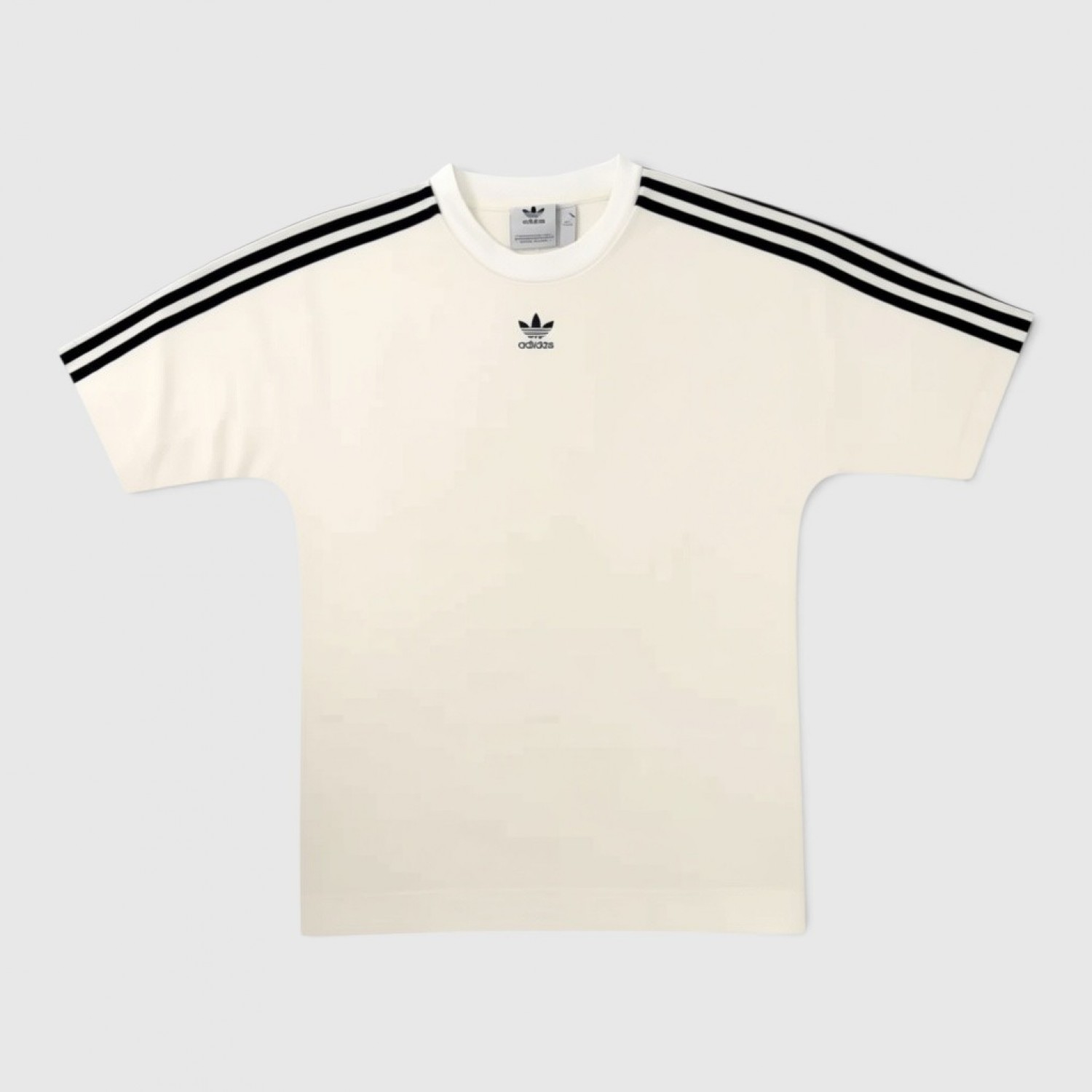 Adidas Originals 3-Stripes T-Shirt Λευκό / Pre-Owned